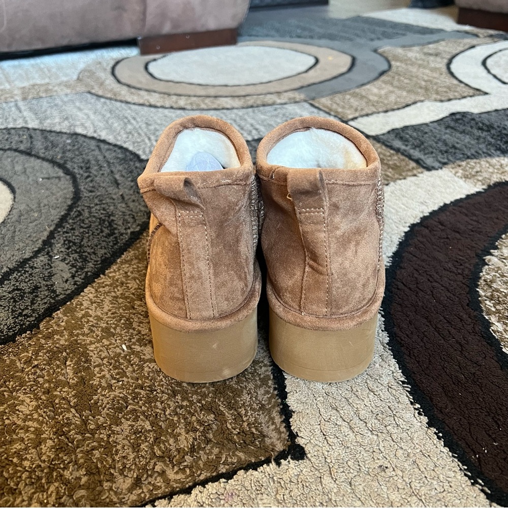 Womens Madden Girl Platform Ankle Boots Size 6 - Picture 5 of 8